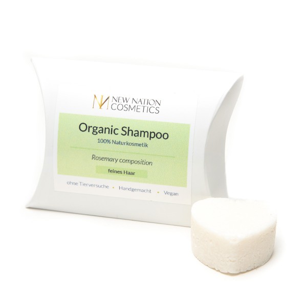 Organic Shampoo „Rosemary composition“ Tester 10g